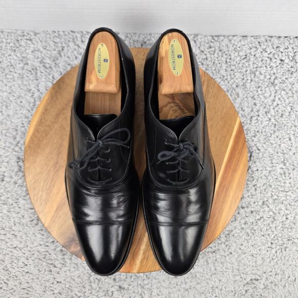 To Boot New York Men 11.5 Aidan Black Leather Business Cap Toe Oxford Dress Shoe main image 7